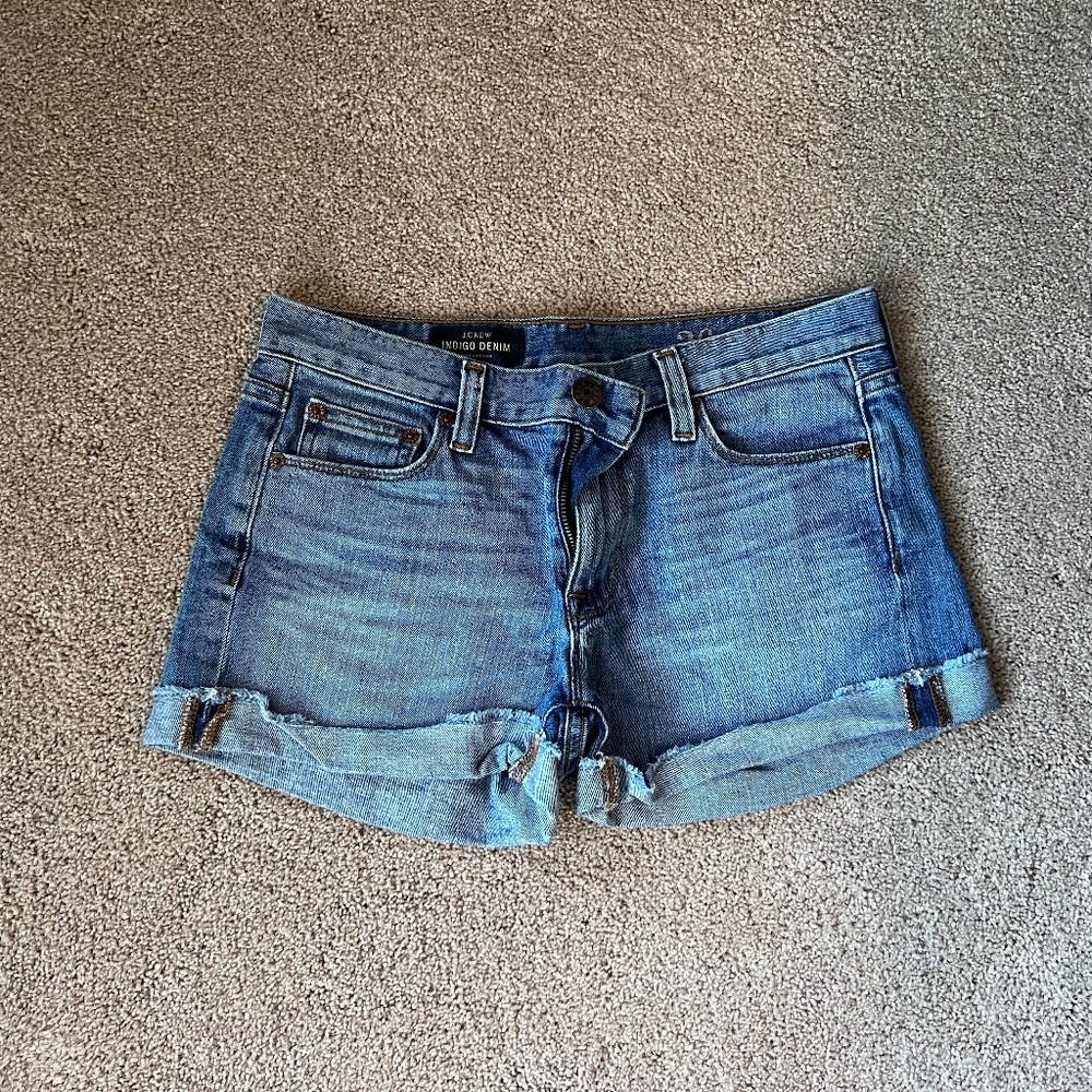 J Crew Denim Shorts Size 26